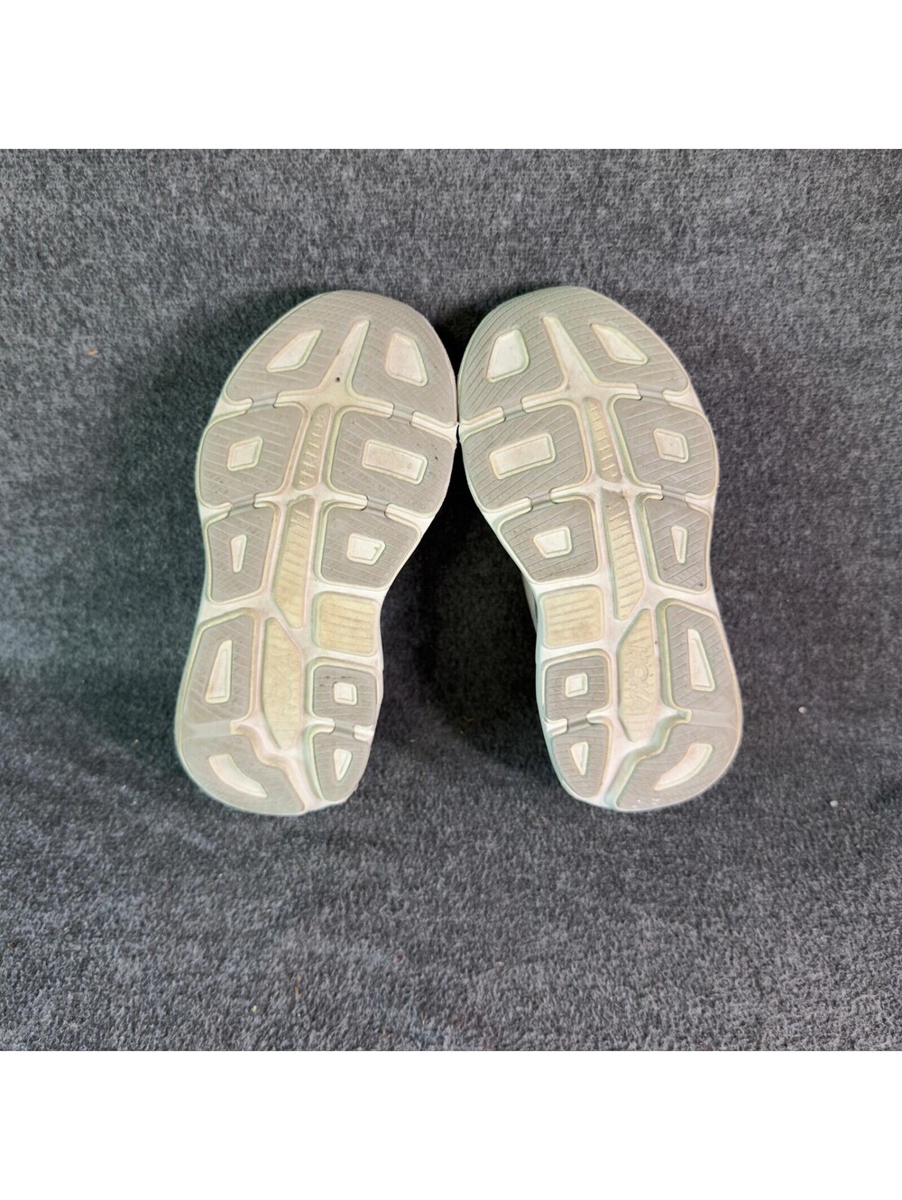 Hoka One One Bondi 8 Wide Shoes Womens Size 8.5 Beige Mesh Running Sneakers - Picture 8 of 9
